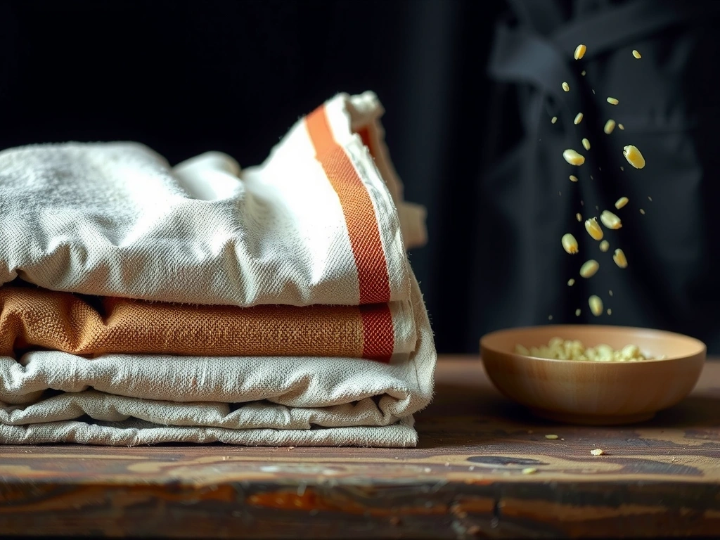 Tekstylia kuchenne lniane