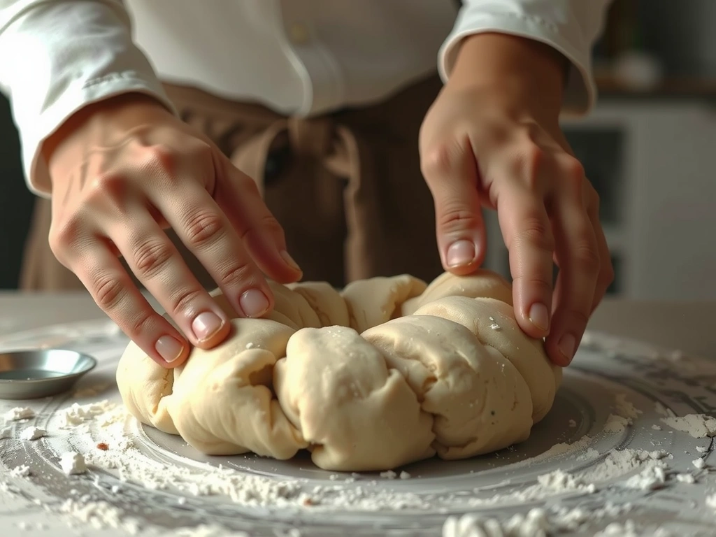 Uczestnik kursu podczas pracy